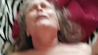 Granny on her back getting fucked PT2